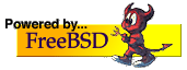 Site driven by FreeBSD - FreeBSD: The Power to Serve!